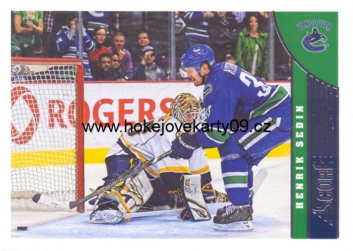 2013-14 Score - Henrik SEDIN č. 494