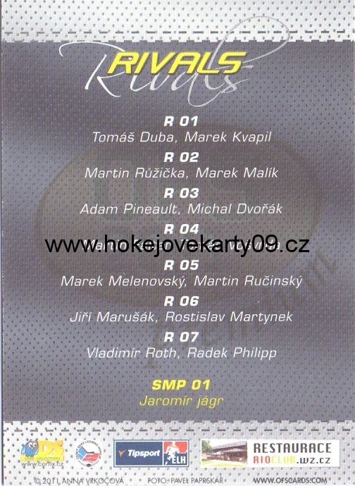 2011 Premium - Seznam Rivals