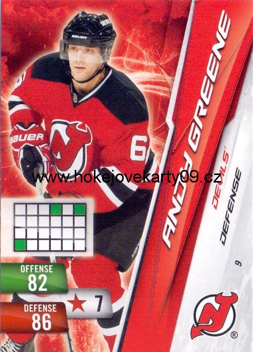 2010-11 Adrenalyn - Andy GREENE č. 9
