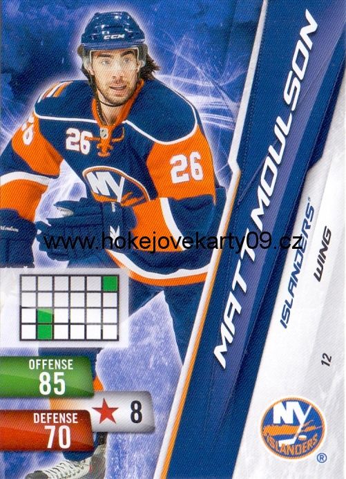 2010-11 Adrenalyn - Matt MOULSON č. 12