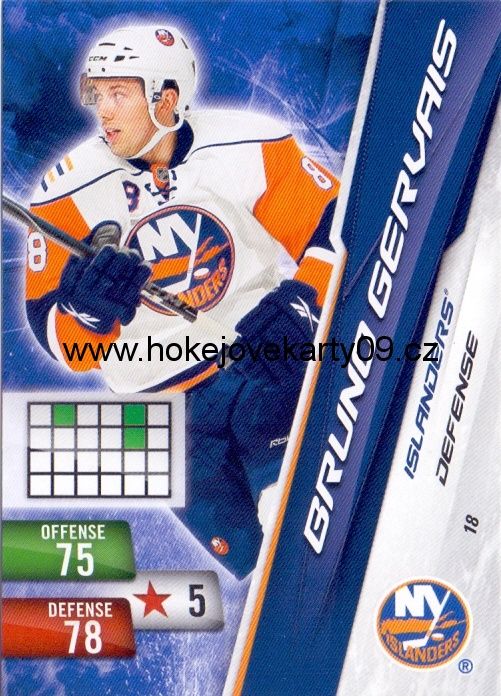 2010-11 Adrenalyn - Bruno GERVAIS č. 18