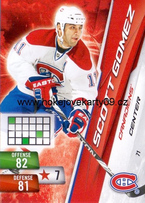 2010-11 Adrenalyn - Scott GOMEZ č. 71