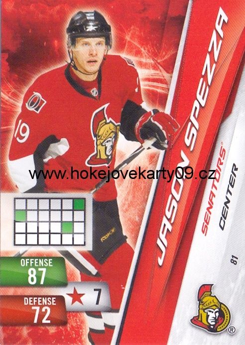 2010-11 Adrenalyn - Jason SPEZZA č. 81