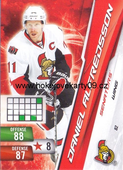 2010-11 Adrenalyn - Daniel ALFREDSSON č. 82