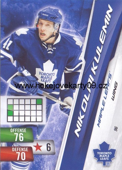 2010-11 Adrenalyn - Nikolai KULEMIN č. 96