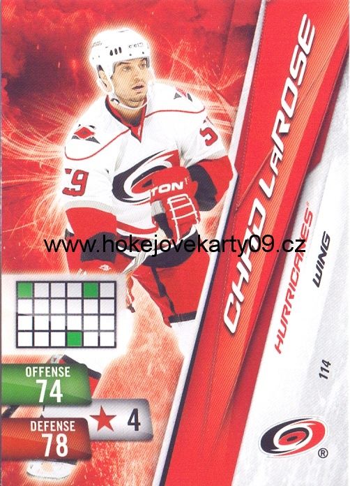2010-11 Adrenalyn - Chad LaROSE č. 114