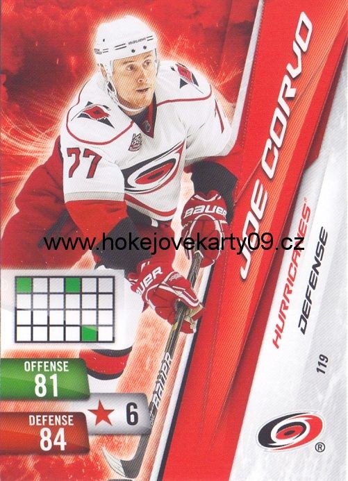 2010-11 Adrenalyn - Joe CORVO č. 119