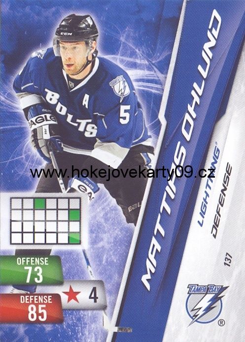 2010-11 Adrenalyn - Mattias OHLUND č. 137