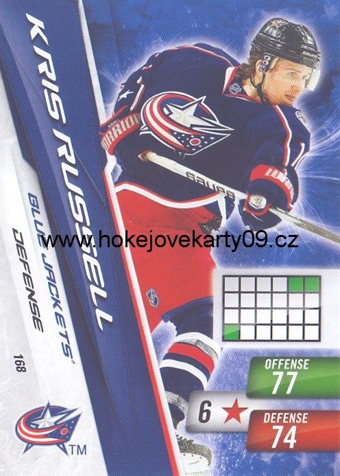 2010-11 Adrenalyn - Kris RUSSELL č. 168