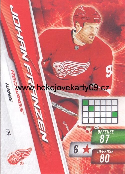 2010-11 Adrenalyn - Johan FRANZEN č. 174