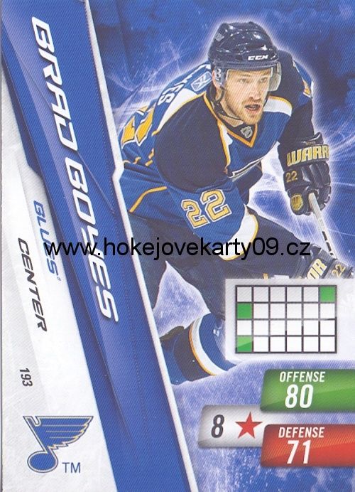 2010-11 Adrenalyn - Brad BOYES č. 193