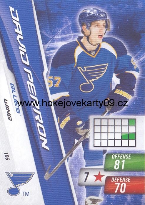 2010-11 Adrenalyn - David PERRON č. 196