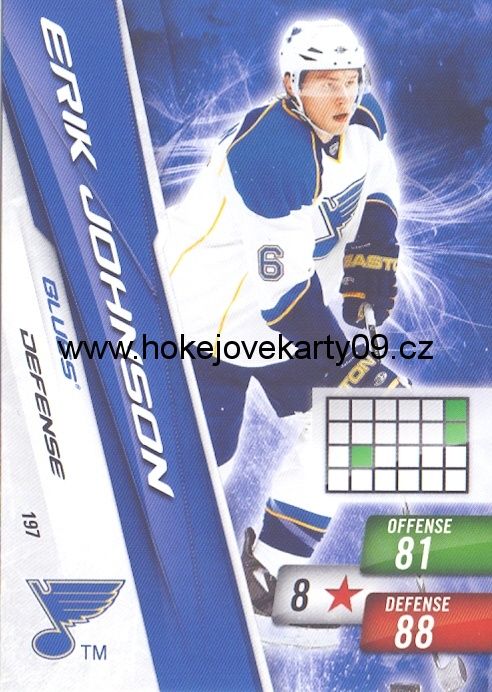 2010-11 Adrenalyn - Erik JOHNSON č. 197