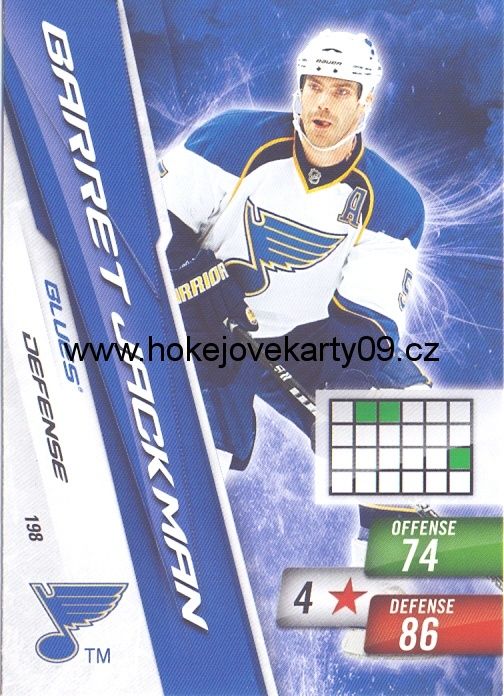 2010-11 Adrenalyn - Barret JACKMAN č. 198