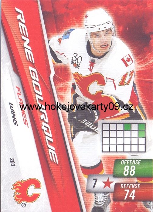 2010-11 Adrenalyn - Rene BOURQUE č. 203