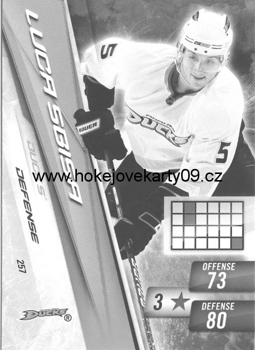 2010-11 Adrenalyn - Luca SBISA č. 257