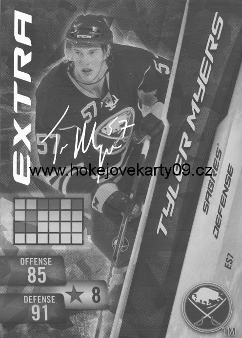 2010-11 Adrenalyn - Tyler MYERS č. ES7