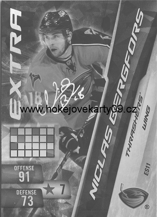 2010-11 Adrenalyn - Niclas BERGFORS č. ES11