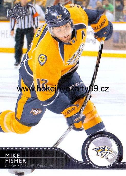2014-15 Upper Deck - Mike FISHER č. 109