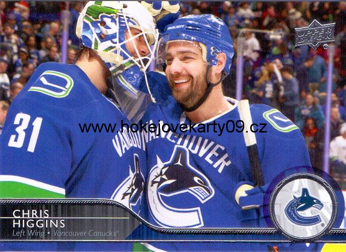 2014-15 Upper Deck - Chris HIGGINS č. 184