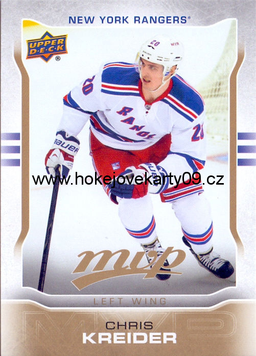 2014-15 MVP - Chris KREIDER č. 87