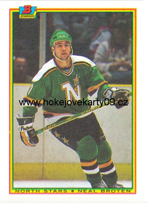 1990-91 Bowman - Neal BROTEN č. 178
