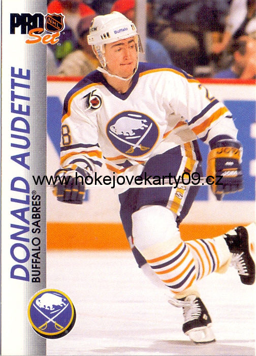 1992-93 Pro Set - Donald AUDETTE č. 18