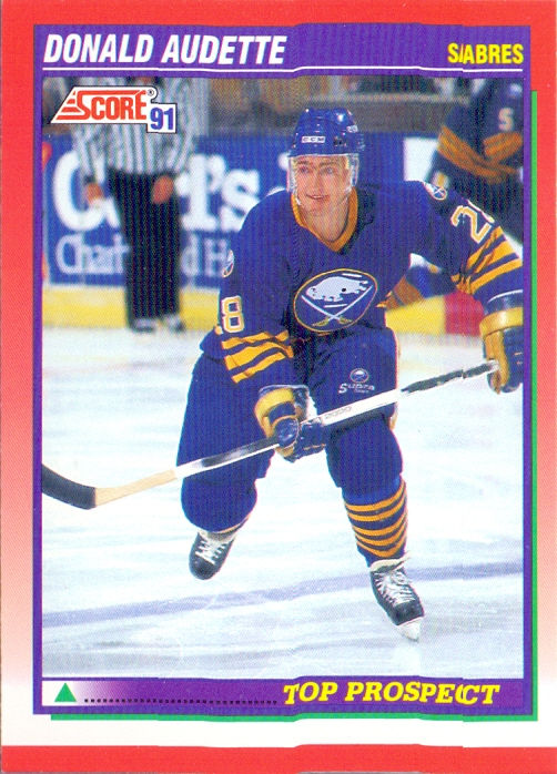 1991-92 Score - Donald AUDETTE č. 279