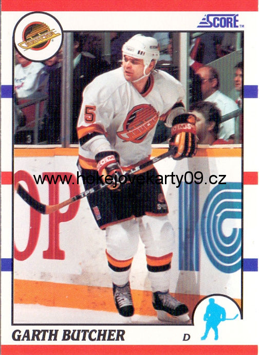 90-91 Score - Garth BUTCHER č. 18