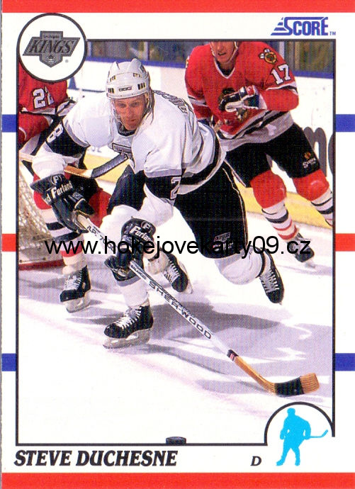 90-91 Score - Steve DUCHESNE č. 26
