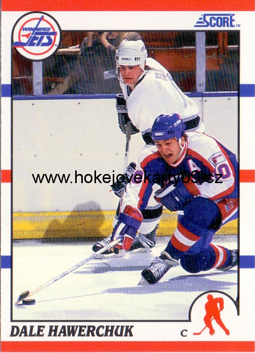 90-91 Score - Dale HAWERCHUK č. 50