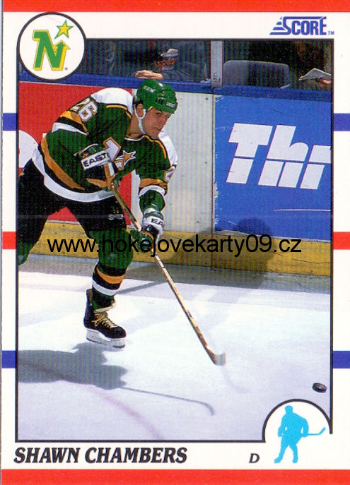 1990-91 Score - Shawn CHAMBERS č. 57
