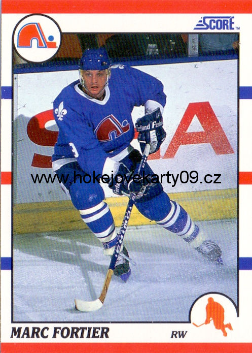 1990-91 Score - Marc FORTIER č. 78
