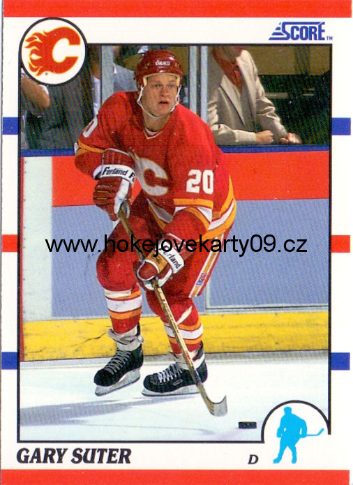1990-91 Score - Gary SUTER č. 88