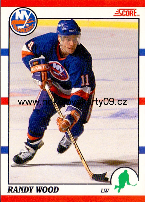 1990-91 Score - Randy WOOD č. 119