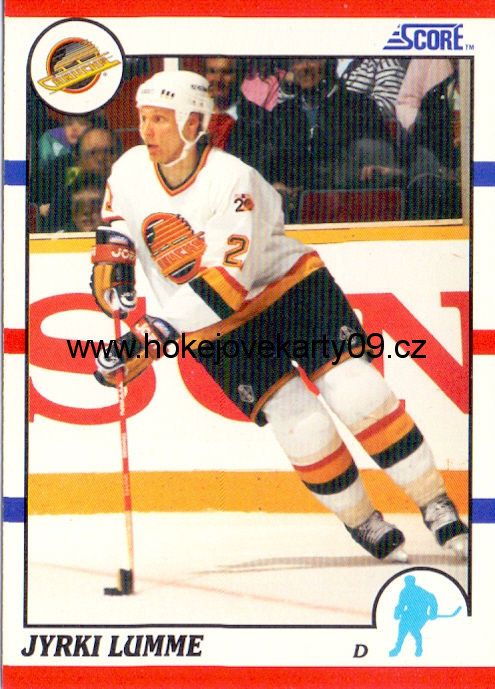 1990-91 Score - Jyrki LUMME č. 132