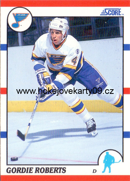 1990-91 Score - Gordie ROBERTS č. 245