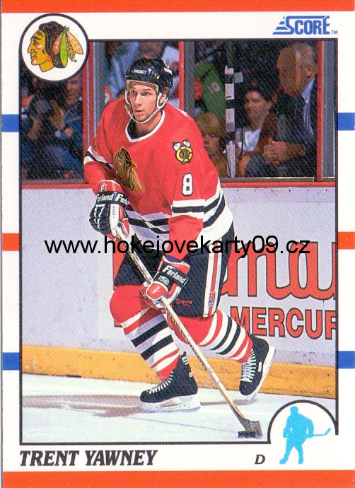 1990-91 Score - Trent YAWNEY č. 292