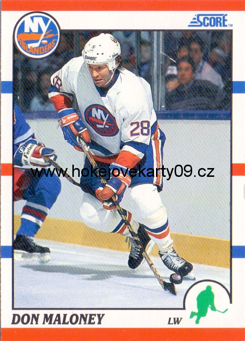 1990-91 Score - Don MALONEY č. 303