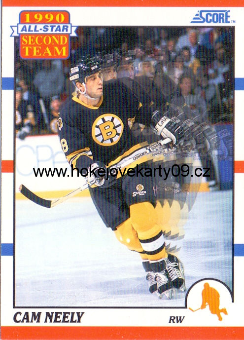 1990-91 Score - Cam NEELY č. 323
