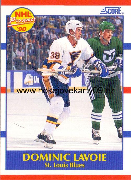 1990-91 Score - Dominic LAVOIE č. 416