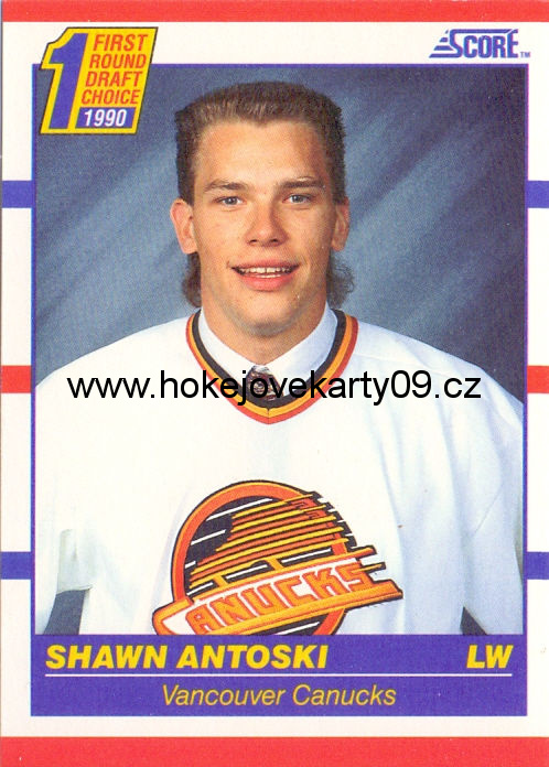 1990-91 Score - Shawn ANTOSKI č. 429
