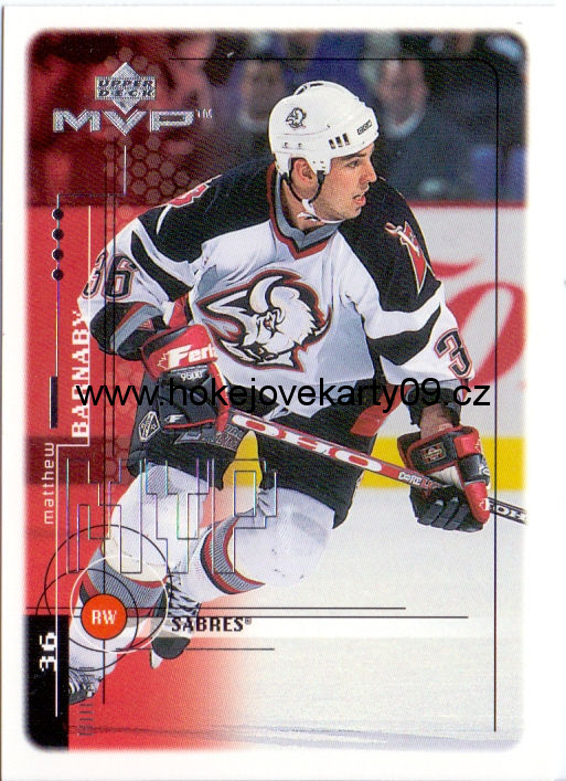 1998-99 MVP - Matthew BARNABY č. 22