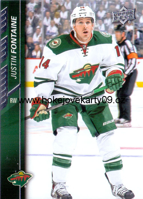 2015-16 Upper Deck - Justin FONTAINE č. 345