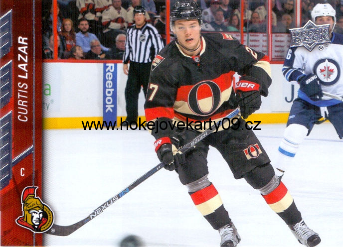 2015-16 Upper Deck - Curtis LAZAR č. 390