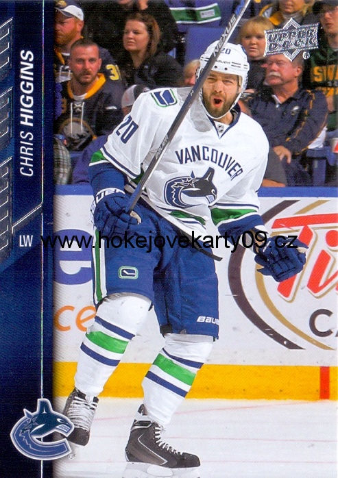 2015-16 Upper Deck - Chris HIGGINS č. 434