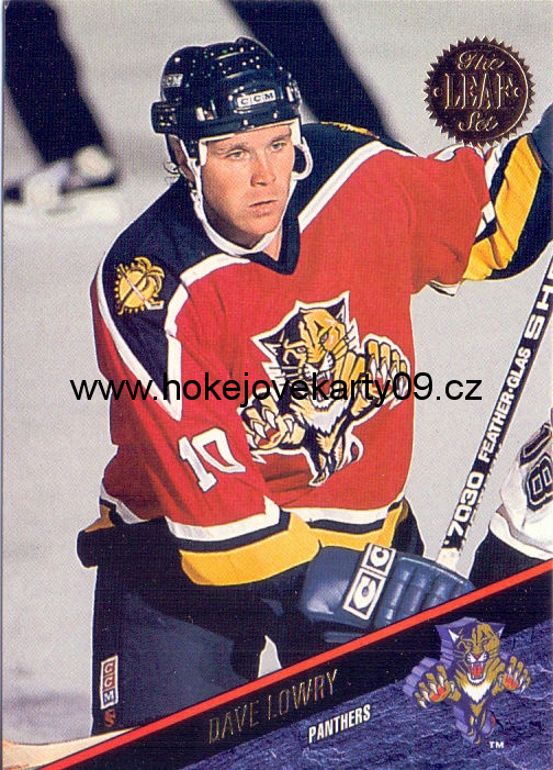 1993-94 Leaf - Dave LOWRY č. 238