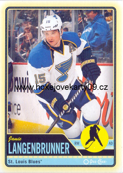 2012-13 OPC - Jamie LANGENBRUNNER č. 218