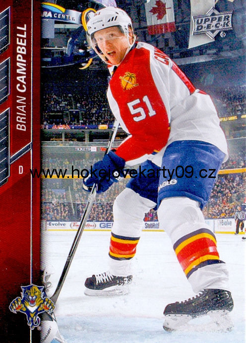 2015-16 Upper Deck - Brian CAMPBELL č. 77