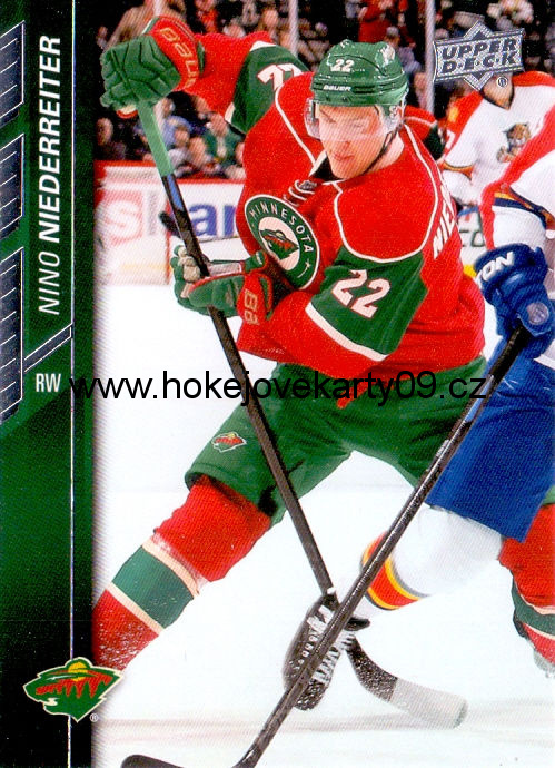 2015-16 Upper Deck - Nino NIEDERREITER č. 92